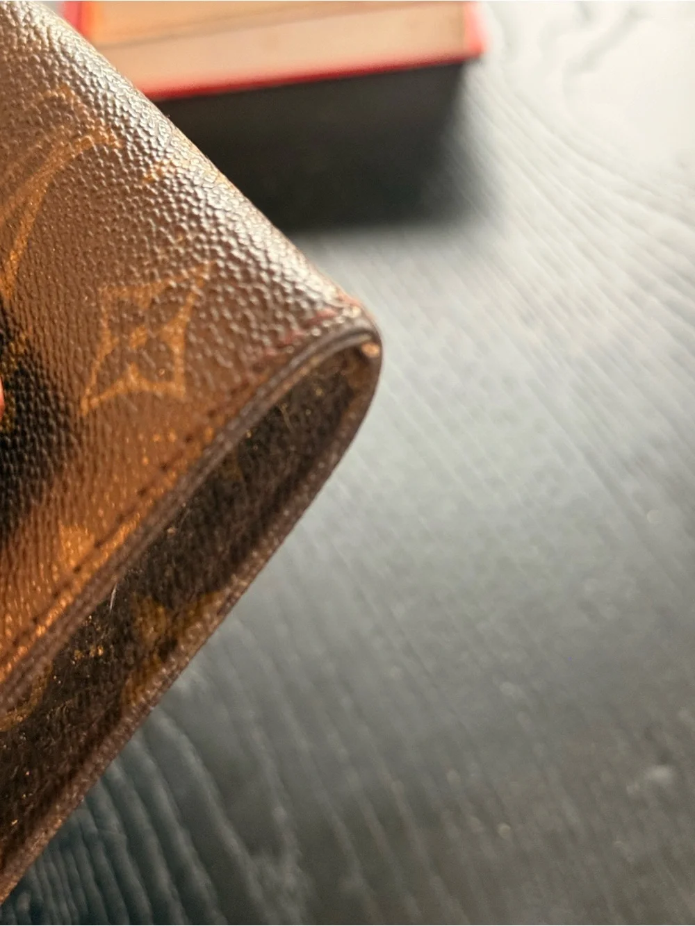 Customized Louis Vuitton Vintage Clutch